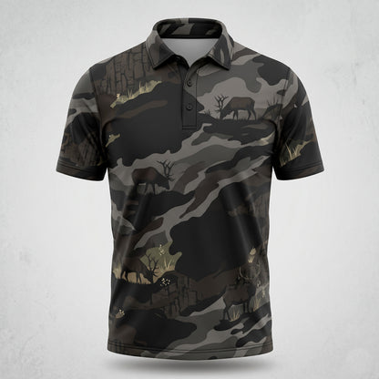 Elk Hunting - Polo Shirt EHP1013