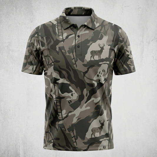 Whitetail Country Deer Collection - Polo Shirt WDP1003