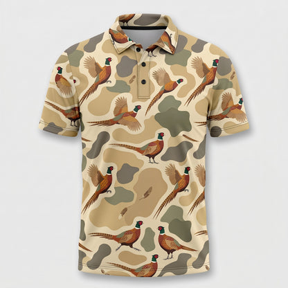 Upland Heritage pheasant Collection - Polo Shirt PHP1013