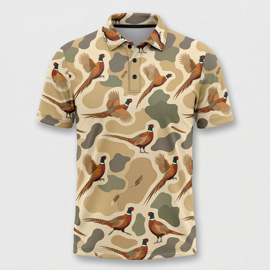 Upland Heritage pheasant Collection - Polo Shirt PHP1013