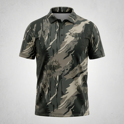 Elk Hunting - Polo Shirt EHP1015