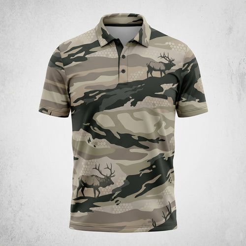 Elk Hunting - Polo Shirt EHP1016