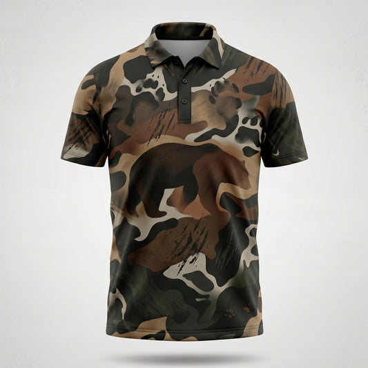 Bear Hunting - Polo Shirt BBHP1002