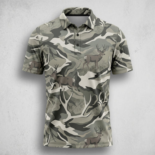 Mule Deer Hunting - Polo Shirt MDHP1001