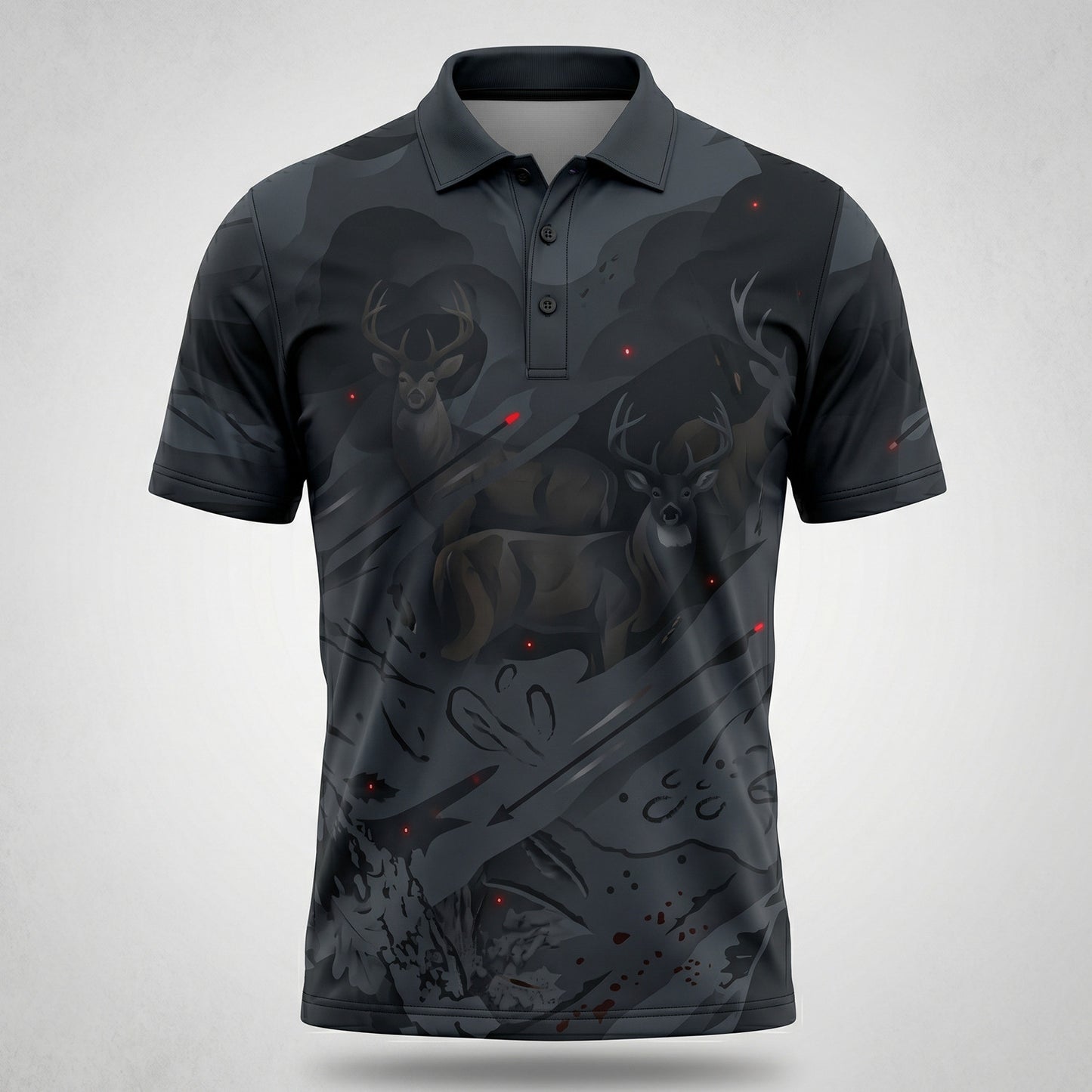 Deer Bowhunting Polo Shirt BHP1005