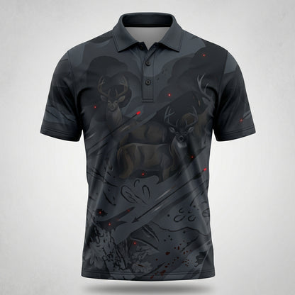 Deer Bowhunting Polo Shirt BHP1005