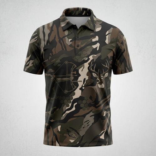 Deer Bowhunting Polo Shirt BHP1007