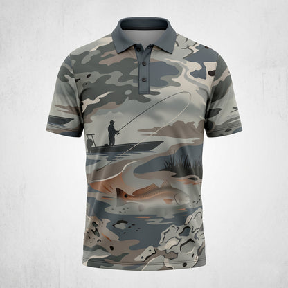Redfish Inshore Fishing - Polo Shirt RIFP1002