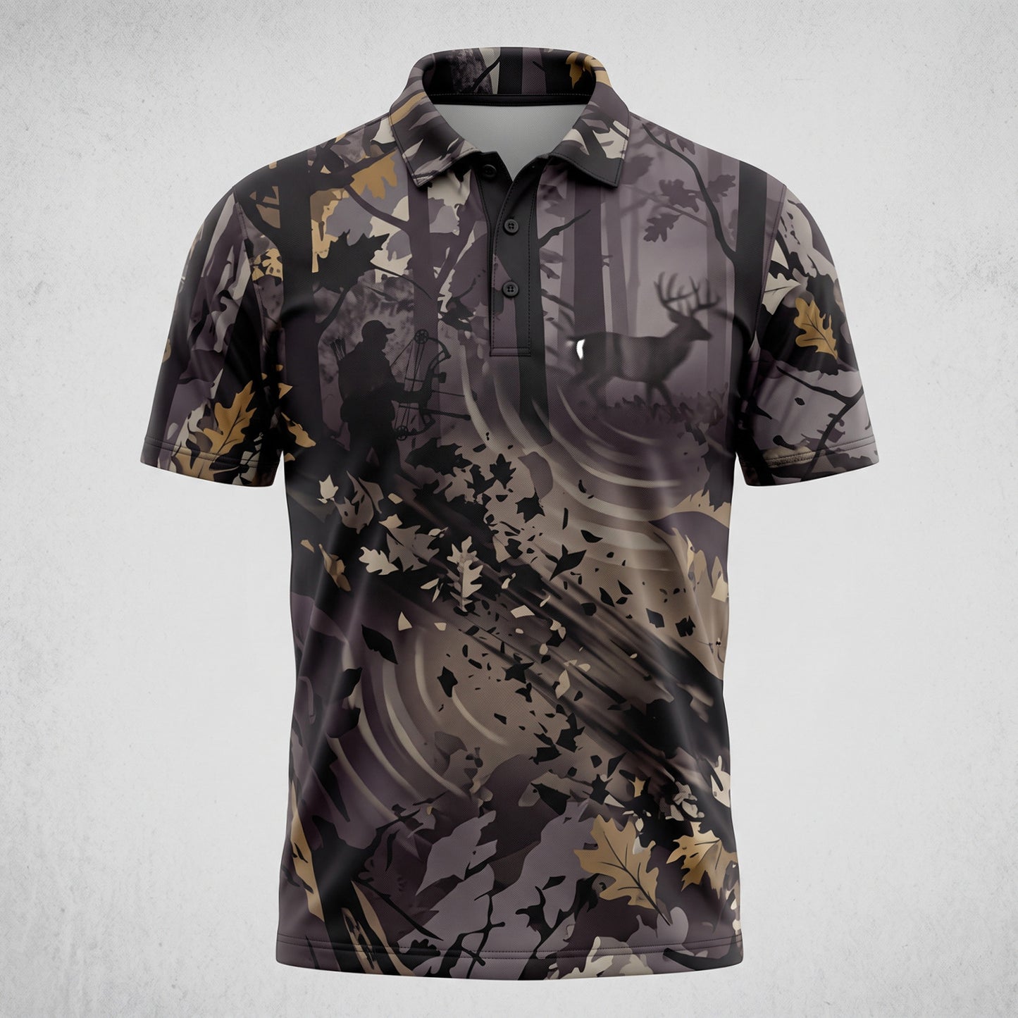 Deer Bowhunting Polo Shirt BHP1009