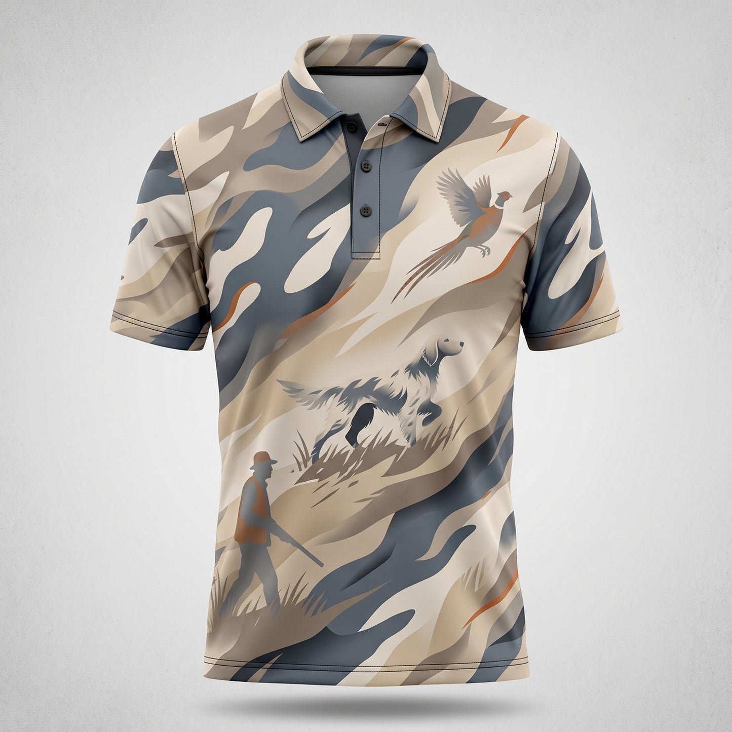 Upland Heritage pheasant Collection - Polo Shirt PHP1016