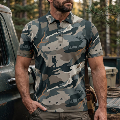 Elk Hunting - Polo Shirt EHP1022
