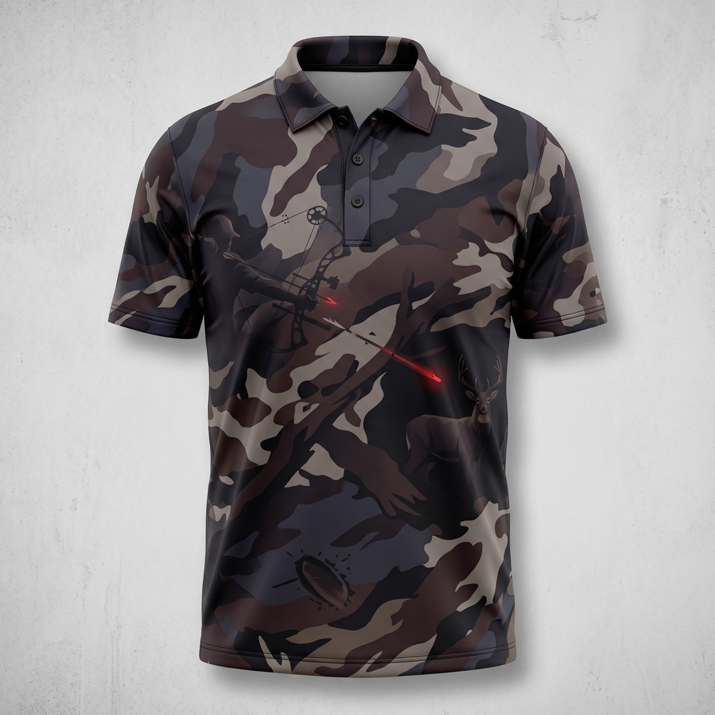 Deer Bowhunting - Polo Shirt BHP1010