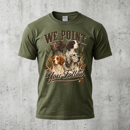 Upland Pheasant Hunting - Outdoor Cotton T-Shirt PHCT1062