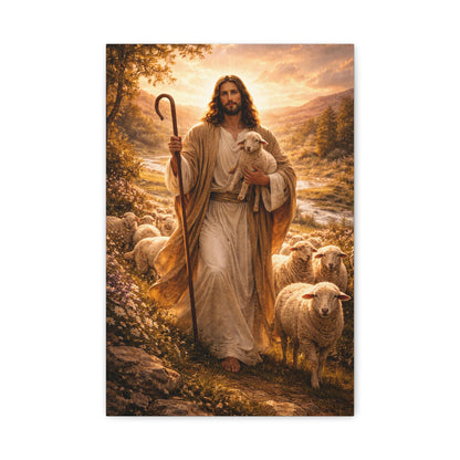 Good Shepherd Jesus Canvas