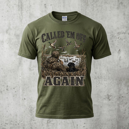 Duck Hunting - Outdoor Cotton T-Shirt DUCT1006
