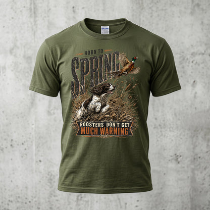 Upland Pheasant Hunting - Outdoor Cotton T-Shirt PHCT1052