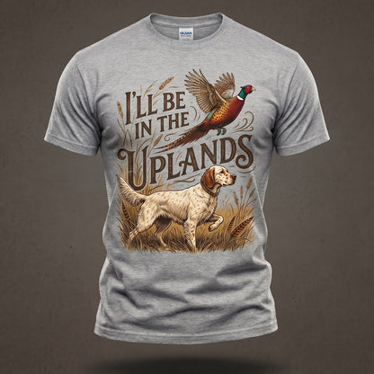 Upland Pheasant Hunting - Outdoor Cotton T-Shirt PHCT1003