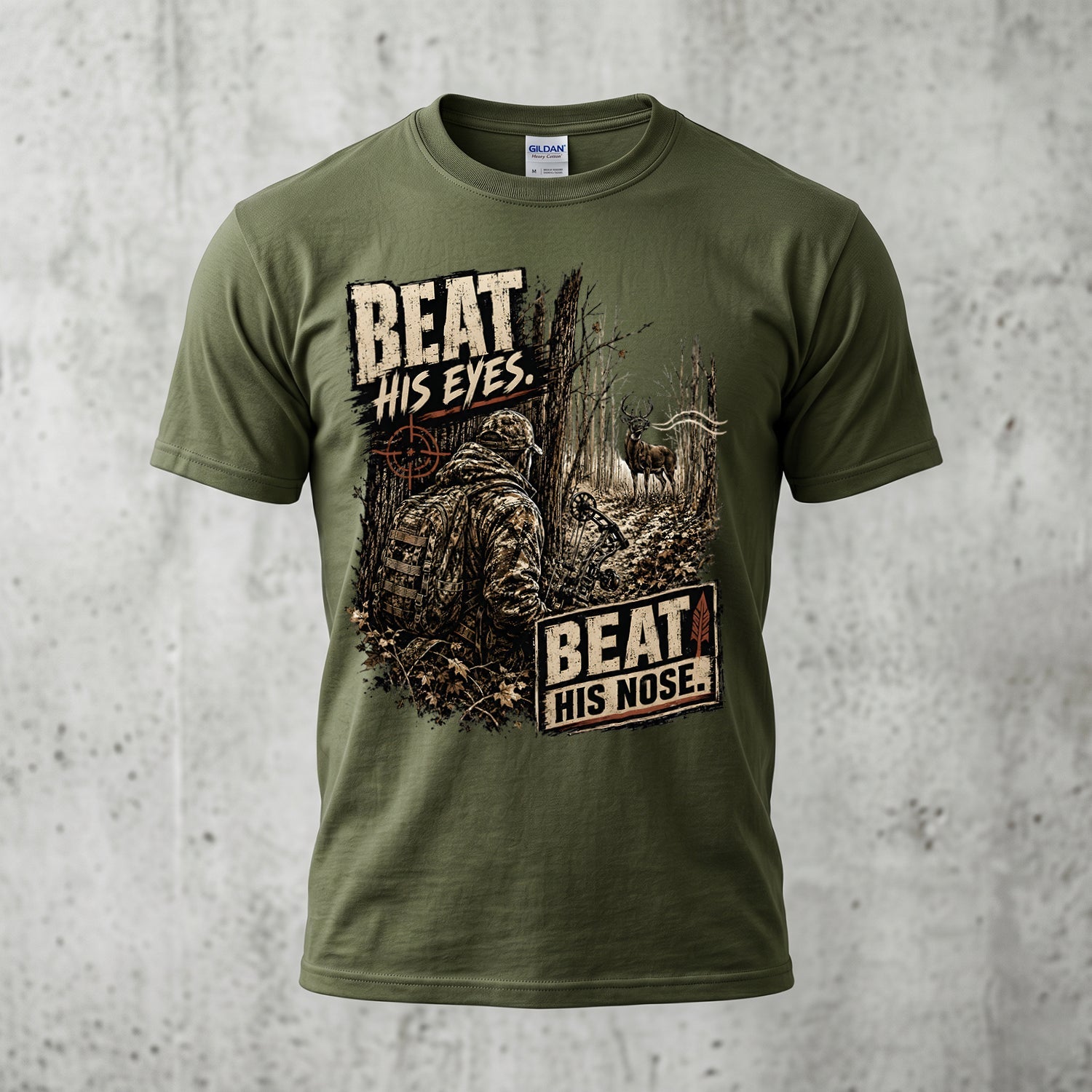 Bowhunting - Outdoor Cotton T-Shirt BHCT1003