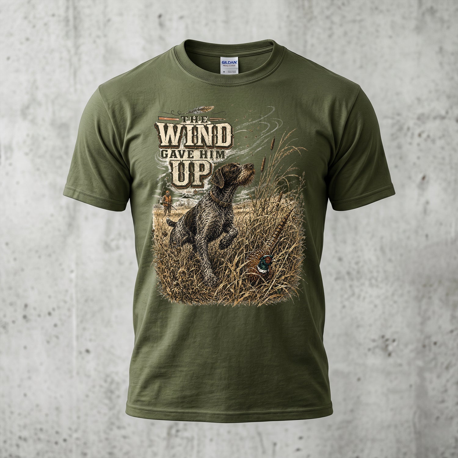 Upland Pheasant Hunting - Outdoor Cotton T-Shirt PHCT1027