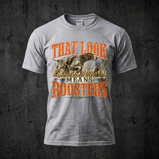 Upland Pheasant Hunting - Outdoor Cotton T-Shirt PHCT1012