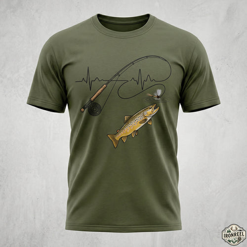 Fly Fishing - Outdoor Cotton T-Shirt FFCT1001