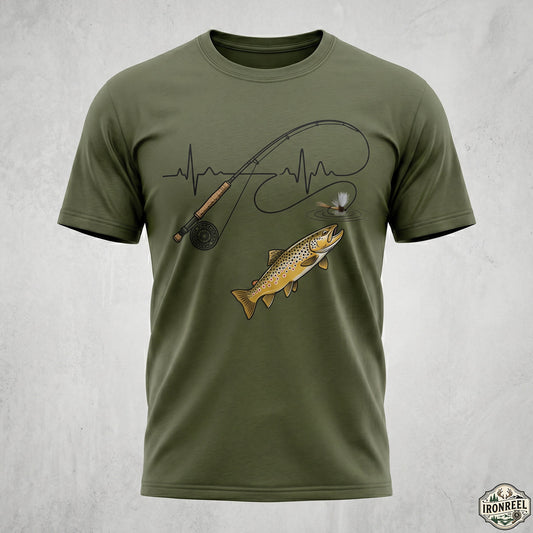 Fly Fishing - Outdoor Cotton T-Shirt FFCT1001