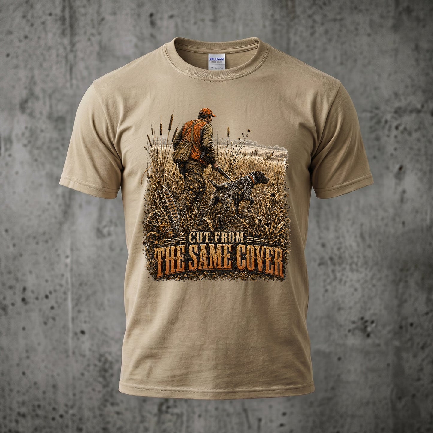 Upland Pheasant Hunting - Outdoor Cotton T-Shirt PHCT1026