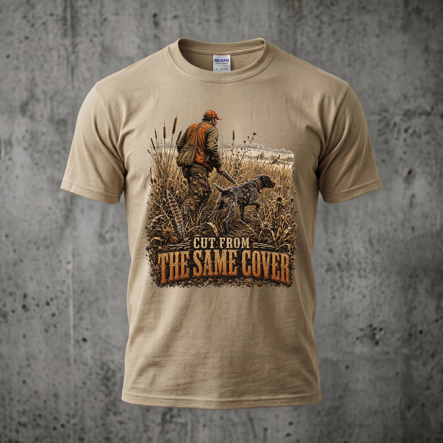 Upland Pheasant Hunting - Outdoor Cotton T-Shirt PHCT1026