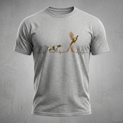 Upland Pheasant Hunting - Outdoor Cotton T-Shirt PHCT1006