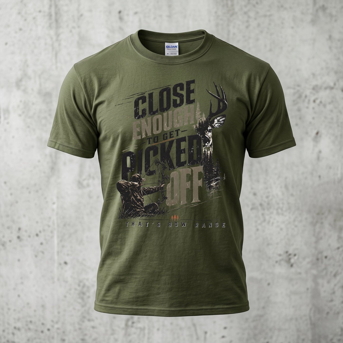 Bowhunting - Outdoor Cotton T-Shirt BHCT1009