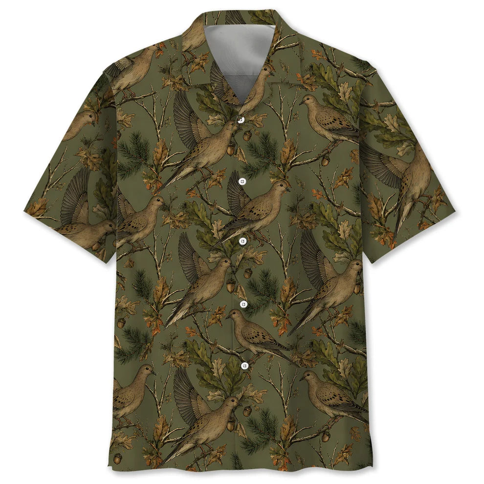 Mourning Dove Oak Olive Autumn Polo Shirt DVC004