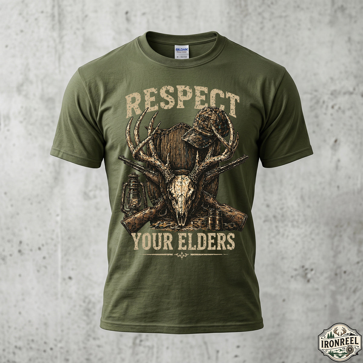 Deer Hunting - Outdoor Cotton T-Shirt DHCT1002