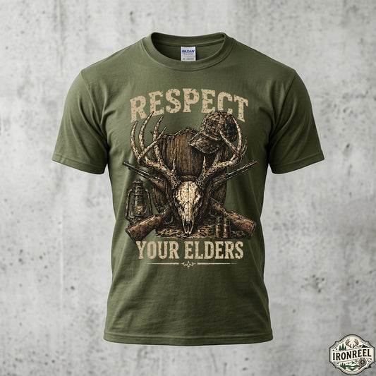Deer Hunting - Outdoor Cotton T-Shirt DHCT1002