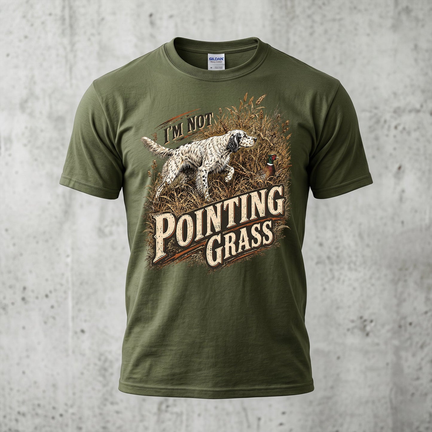 Upland Pheasant Hunting - Outdoor Cotton T-Shirt PHCT1023