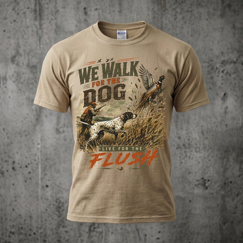 Upland Pheasant Hunting - Outdoor Cotton T-Shirt PHCT1009