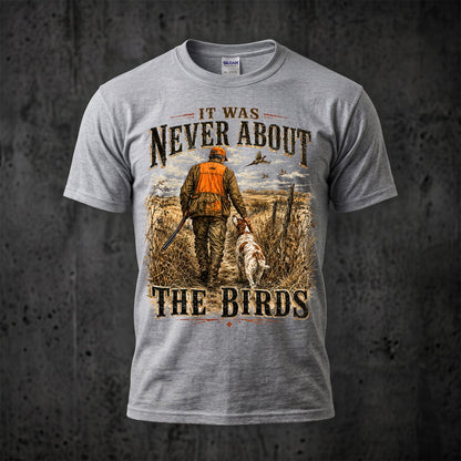 Upland Pheasant Hunting - Outdoor Cotton T-Shirt PHCT1033