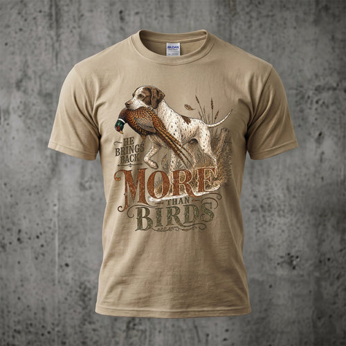 Upland Pheasant Hunting - Outdoor Cotton T-Shirt PHCT1018