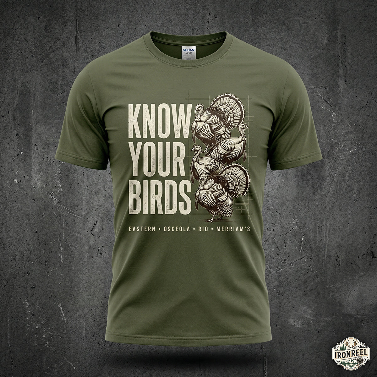 Turkey Hunting - Outdoor Cotton T-Shirt THCT1001
