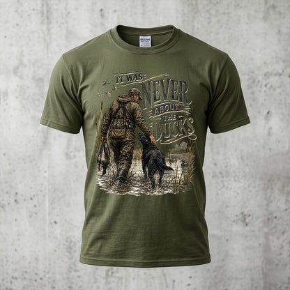 Duck Hunting - Outdoor Cotton T-Shirt DUCT1007