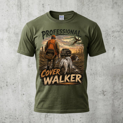 Upland Pheasant Hunting - Outdoor Cotton T-Shirt PHCT1031