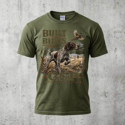 Upland Pheasant Hunting - Outdoor Cotton T-Shirt PHCT1046