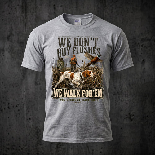 Upland Pheasant Hunting - Outdoor Cotton T-Shirt PHCT1050
