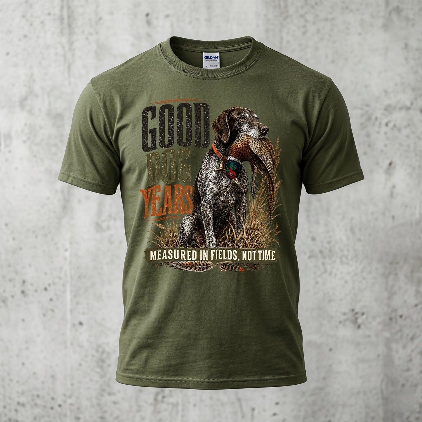 Upland Pheasant Hunting - Outdoor Cotton T-Shirt PHCT1044