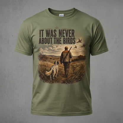 Upland Pheasant Hunting - Outdoor Cotton T-Shirt PHCT1005