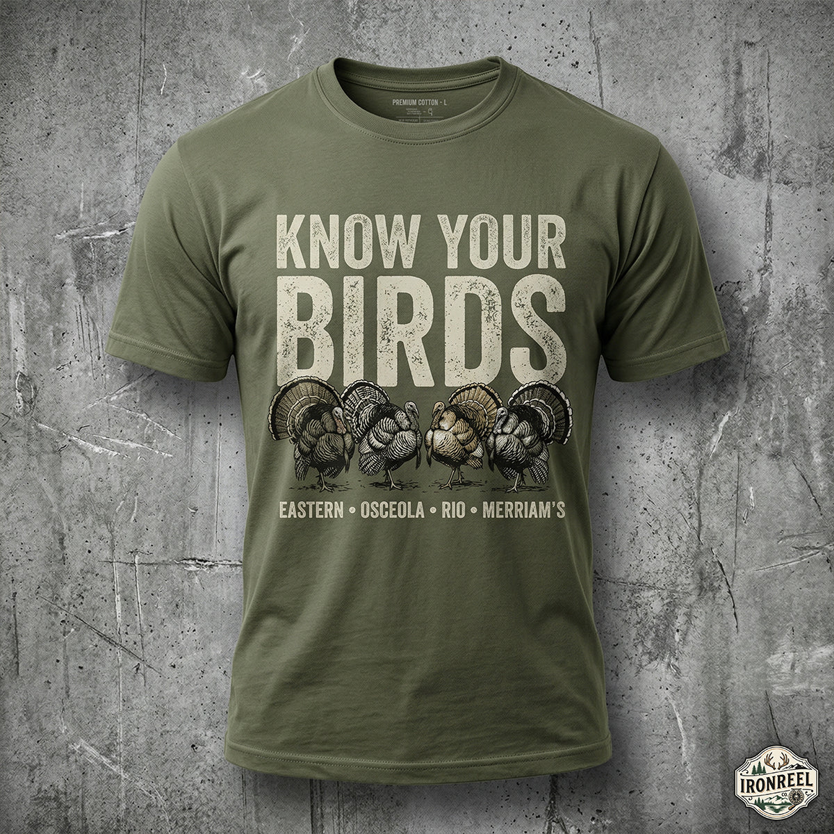 Turkey Hunting - Outdoor Cotton T-Shirt THCT1004