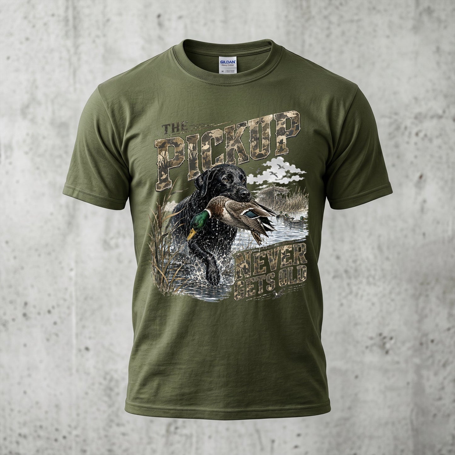 Duck Hunting - Outdoor Cotton T-Shirt DUCT1013