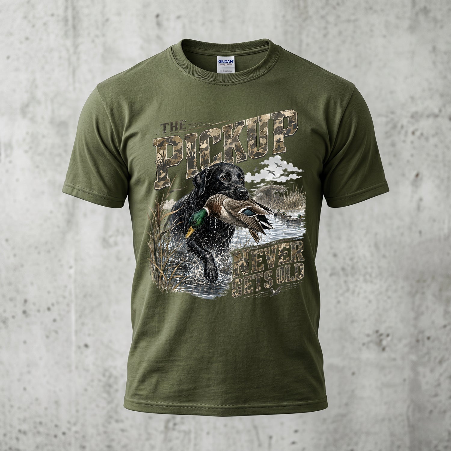 Duck Hunting - Outdoor Cotton T-Shirt DUCT1013