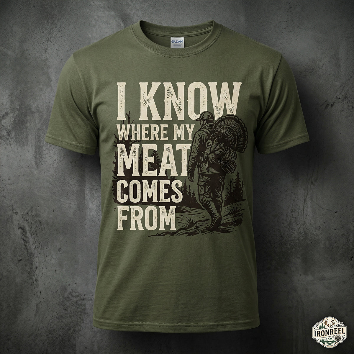Turkey Hunting - Outdoor Cotton T-Shirt THCT1003