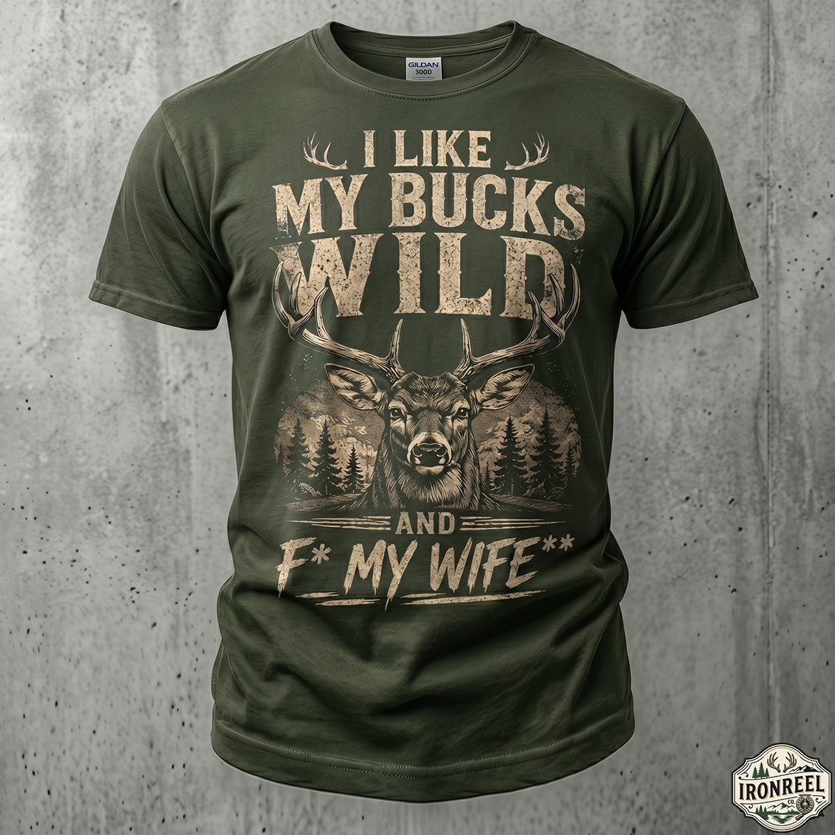 Deer Hunting - Outdoor Cotton T-Shirt DHCT1001