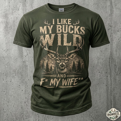 Deer Hunting - Outdoor Cotton T-Shirt DHCT1001